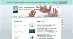 Desktop Screenshot of medtech-pharma.de